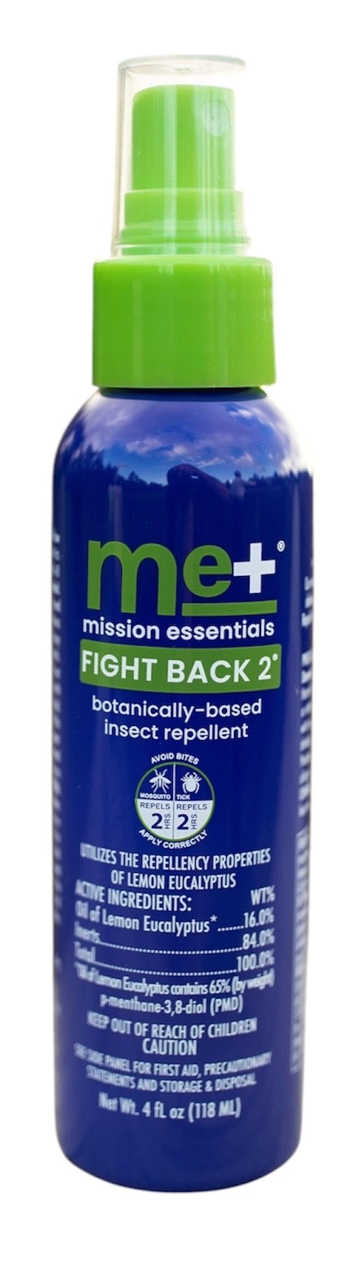Fight Back 2 EPA Registered (93310-3) Insect Repellent Spray