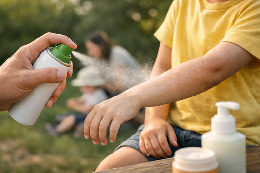Can Bug Spray Dry Skin? What Families Should Know
