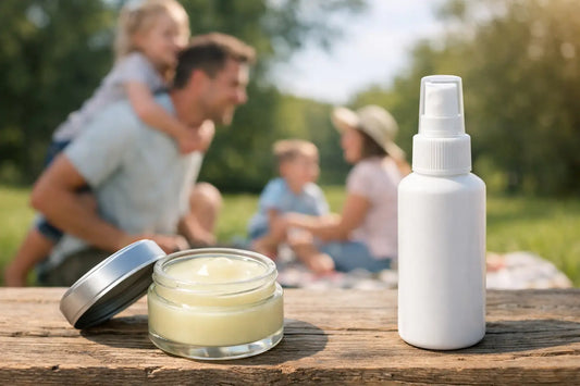 Balm vs Spray Bite Relief for Family Days