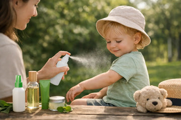 Choosing a DEET Free Repellent for Toddlers