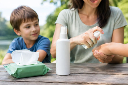 Insect Repellent Wipes Versus Spray for Families