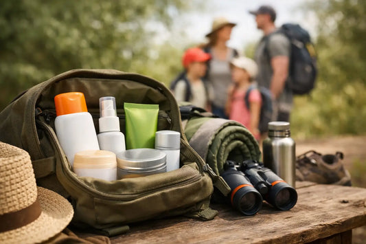 How to Pack Outdoor Skincare for Family Trips