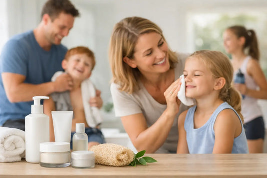 Gentle Skincare for Active Families, Every Day