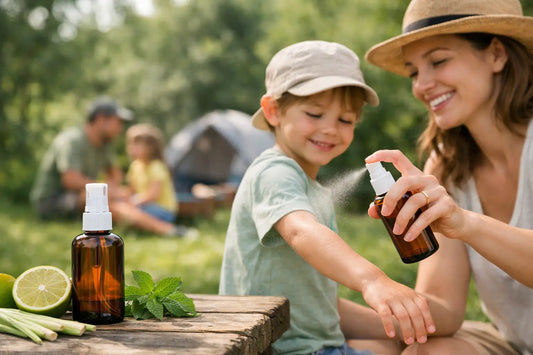 Natural Bug Spray for Family Outdoor Time