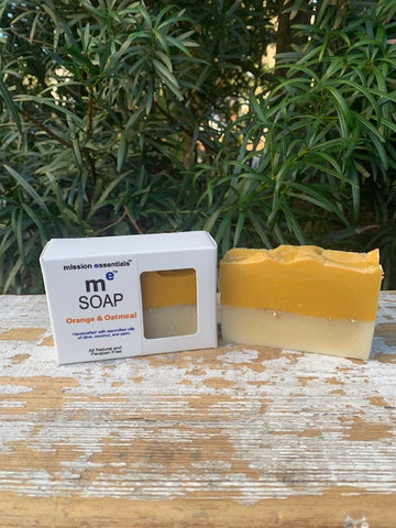 Soap-Natural Orange & Oatmeal Soap Bar
