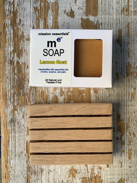 Soap and Handcrafted Reclaimed Wood Dish Set