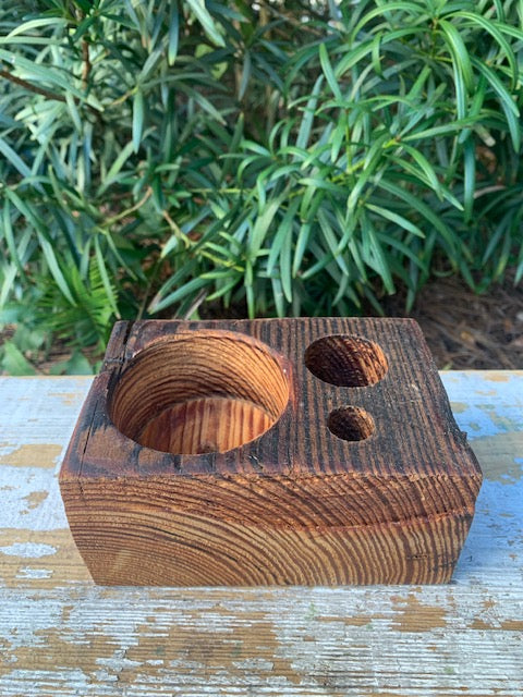 Handcrafted Wooden Shave Vessel
