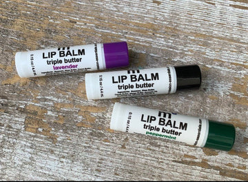 Lip Balms- Triple Butter formula with THREE options!