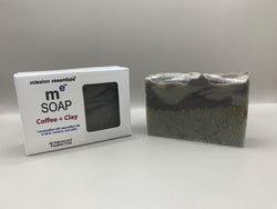 Soap-Natural Coffee + Clay Soap Bar