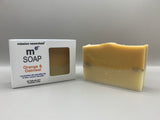 Soap-Natural Orange & Oatmeal Soap Bar