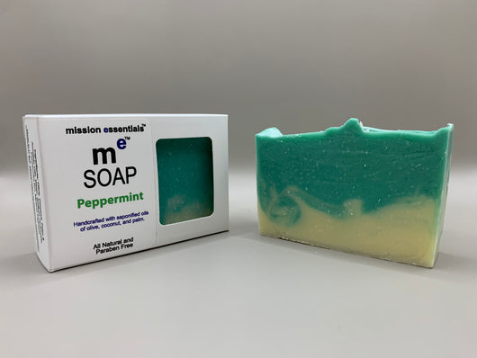 Soap-Natural Peppermint Soap Bar