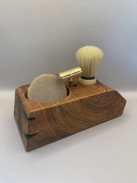Shave-Vintage Wood Shave Vessel, One-of-a-Kind!