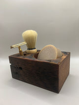 Shave-Vintage Wood Shave Vessel, One-of-a-Kind!